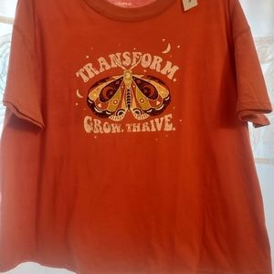 WOMENS GRAPHIC BUTTERFLY PJS SZ S